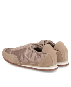 Zapatillas beige piel y satén Gioseppo 80663-P