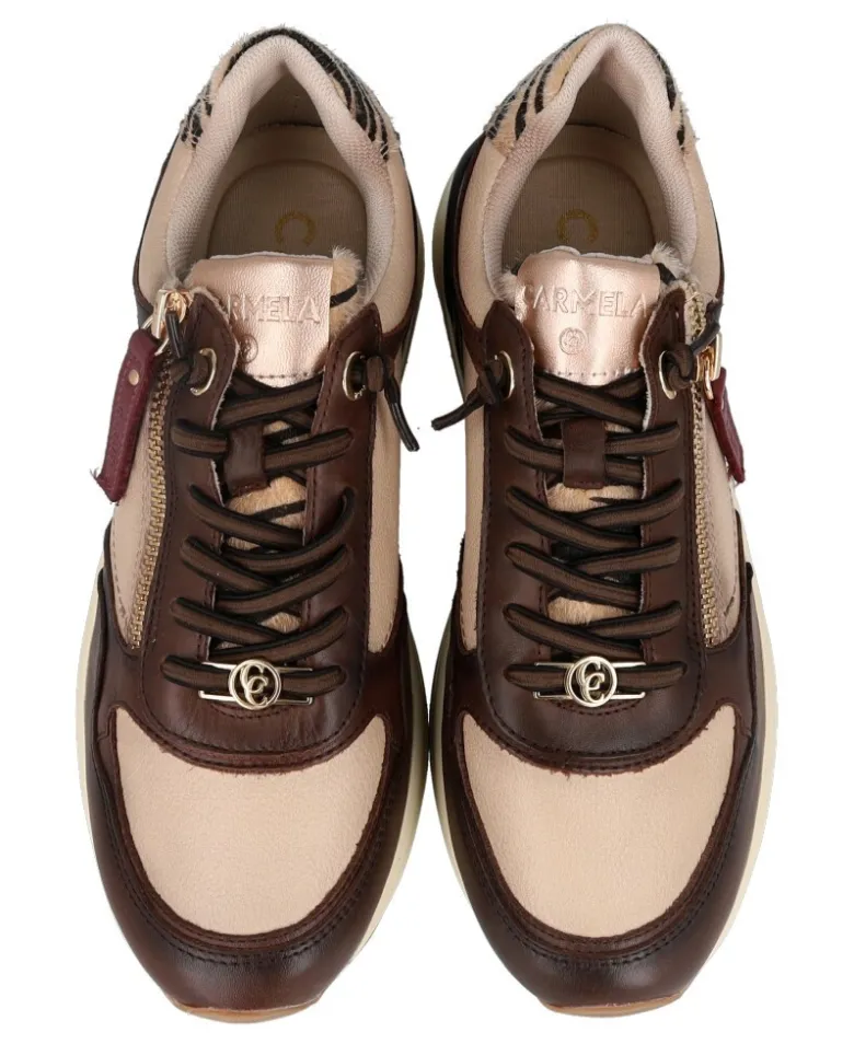 Zapatillas con doble cierre Carmela 164221