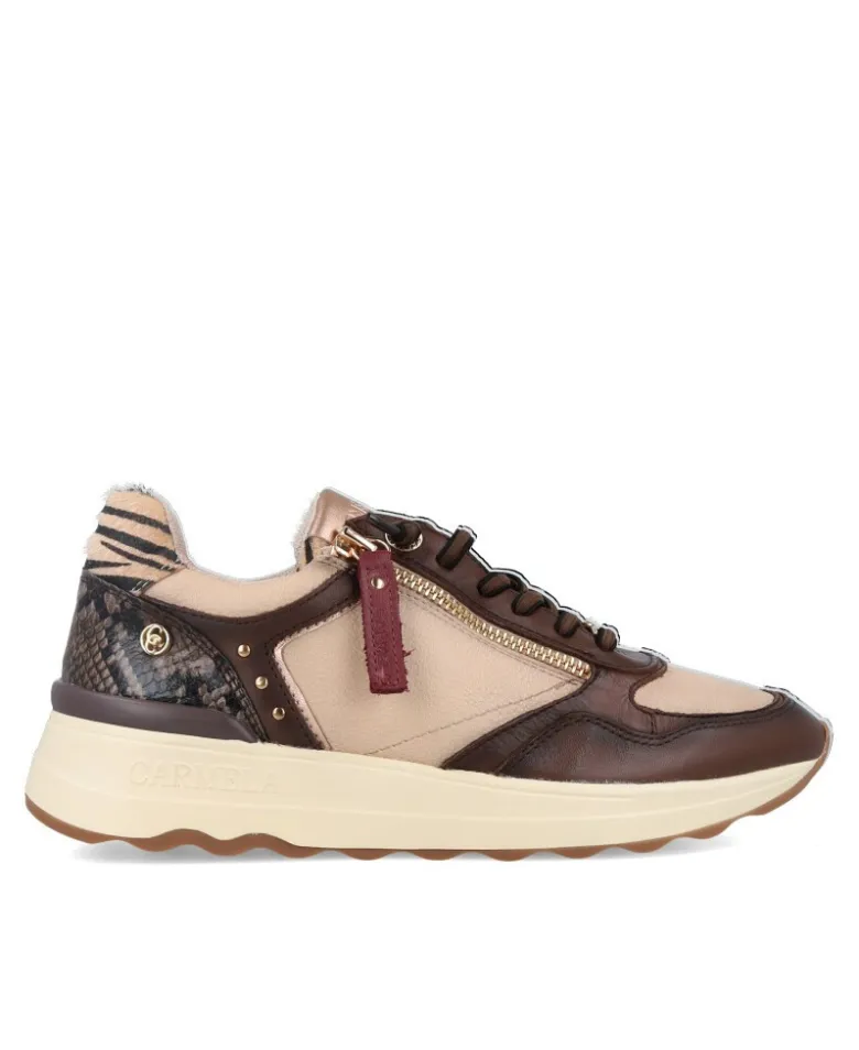 Zapatillas con doble cierre Carmela 164221