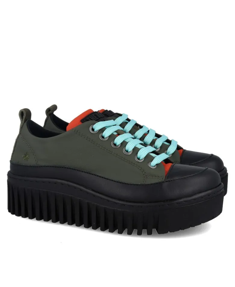 Zapatillas con plataforma Art III Brighton 1518A