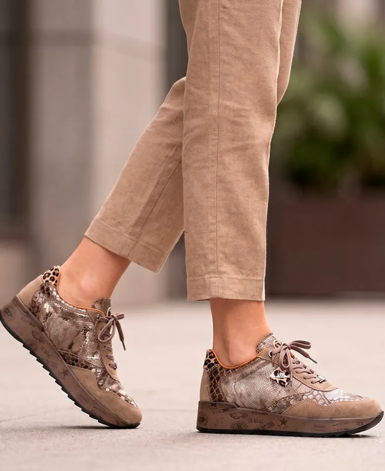 Zapatillas con textura Cetti C-848 Sra XL