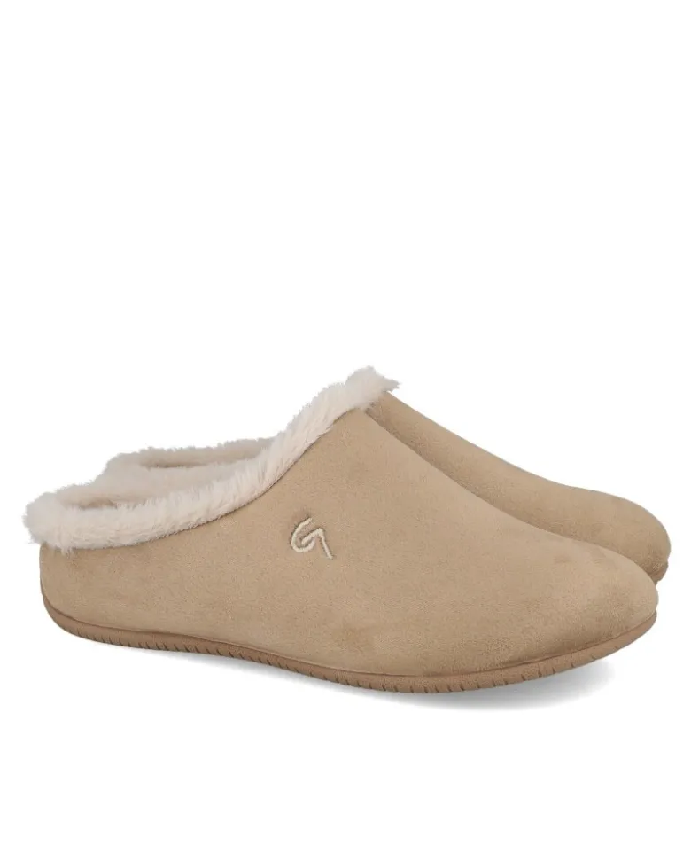 Zapatillas de casa beige Garzon 15251.440