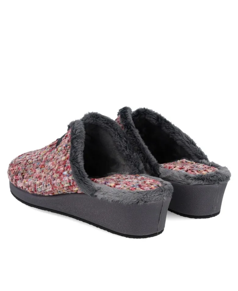 Zapatillas de casa con cuña Garzon 1725