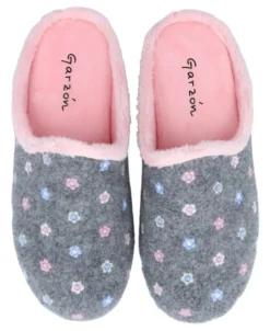 Zapatillas de casa con estampado flores Garzón 12000.371