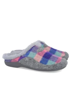 Zapatillas de casa de cuadros Garzon 7450.300