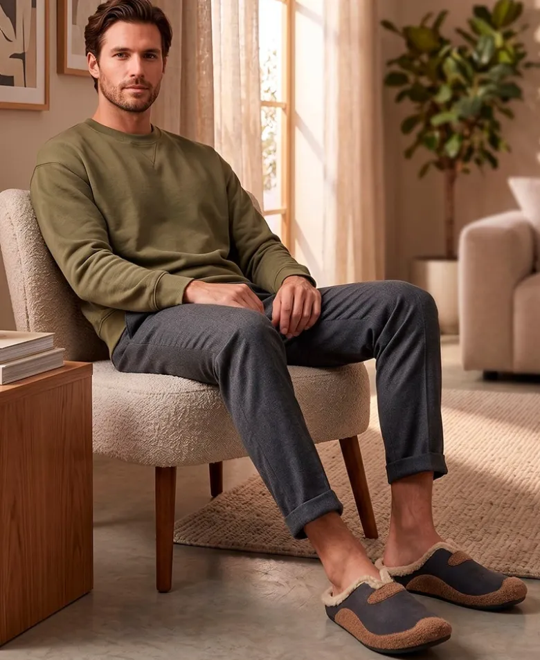 Zapatillas de casa para hombre Garzon 8450.440