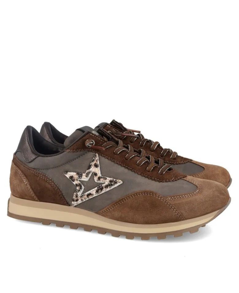 Zapatillas retro de piel Cetti C-1259