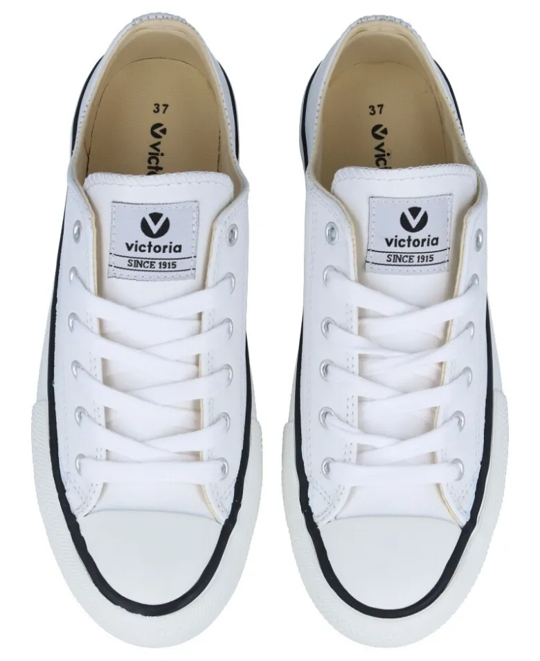 Zapatilla tipo basket blanca Victoria 1061106