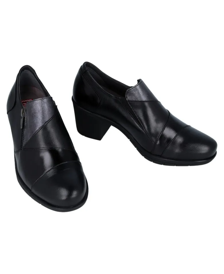 Zapato con cremallera lateral Fluchos Nydia F1802