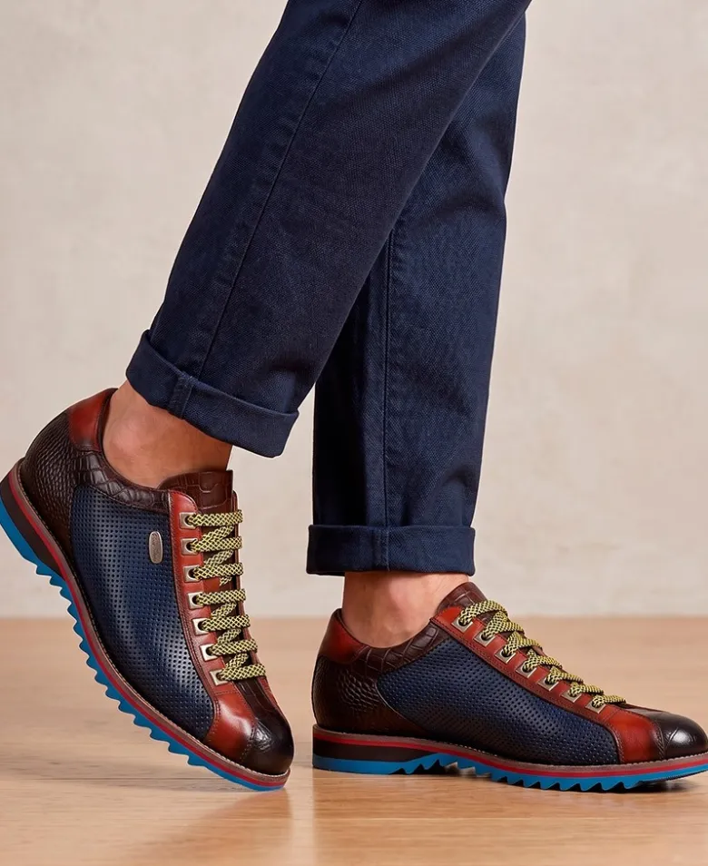 Zapato cuero con cordones Enzo Vita Achille 18