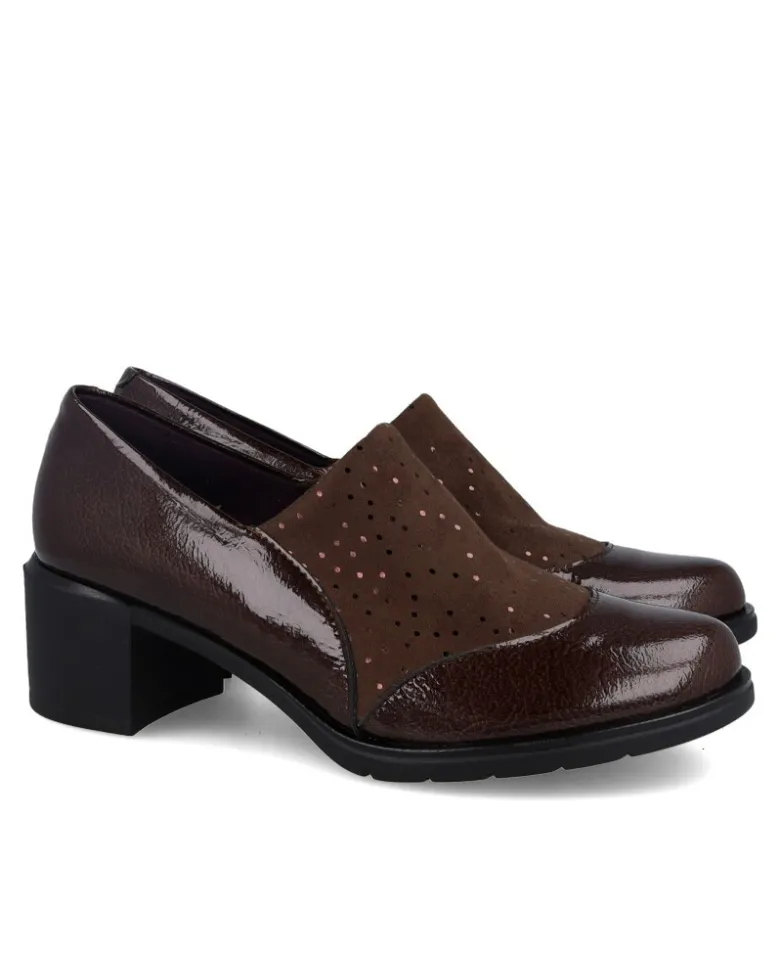Zapato de charol con tacón Pitillos 11623