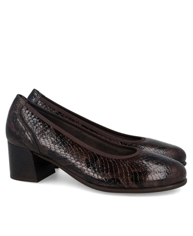 Zapato de salón con ribete elástico Pitillos 11640