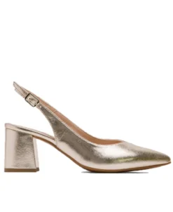 Zapato dorado Patricia Miller Olivenza 5532