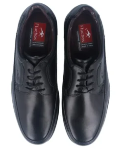 Zapatos clásicos con cordones Fluchos Luca 8498 negro