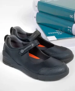 Zapatos colegiales con cierre de velcro Biomecanics 181121