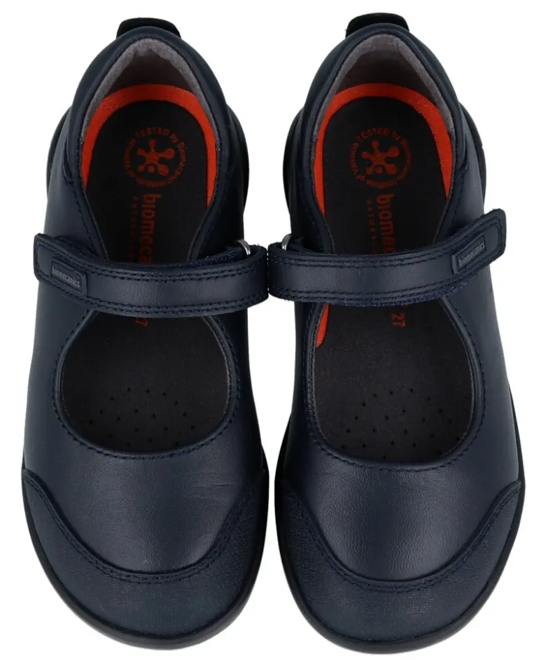 Zapatos colegiales con cierre de velcro Biomecanics 181121