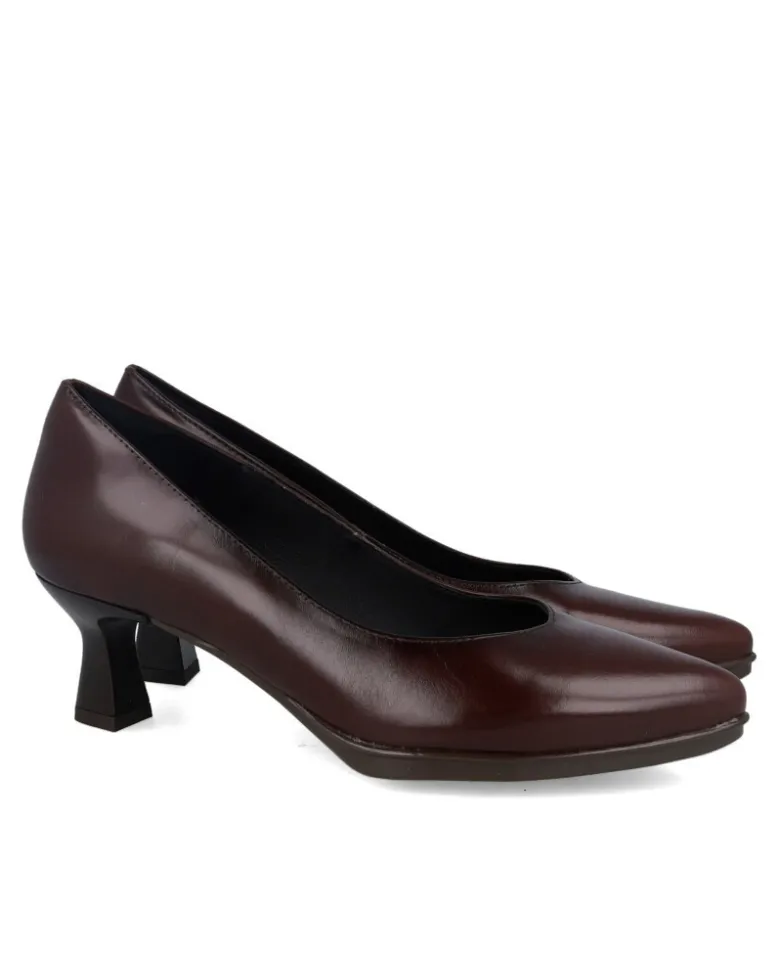 Zapatos de salón tacón medio Desireé Maca 1