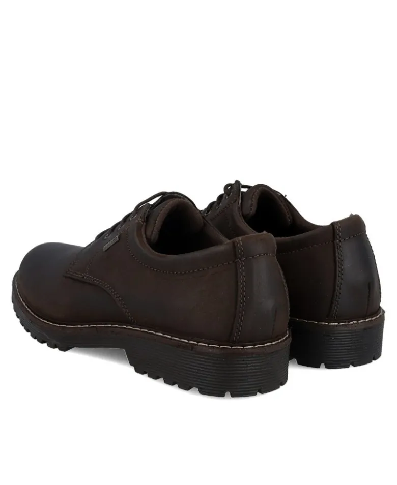 Zapatos marrones de piel Imac 200858