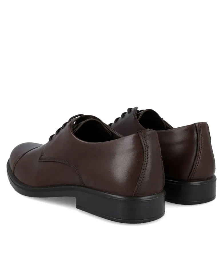 Zapatos marrones de piel Imac 850210.28263.017