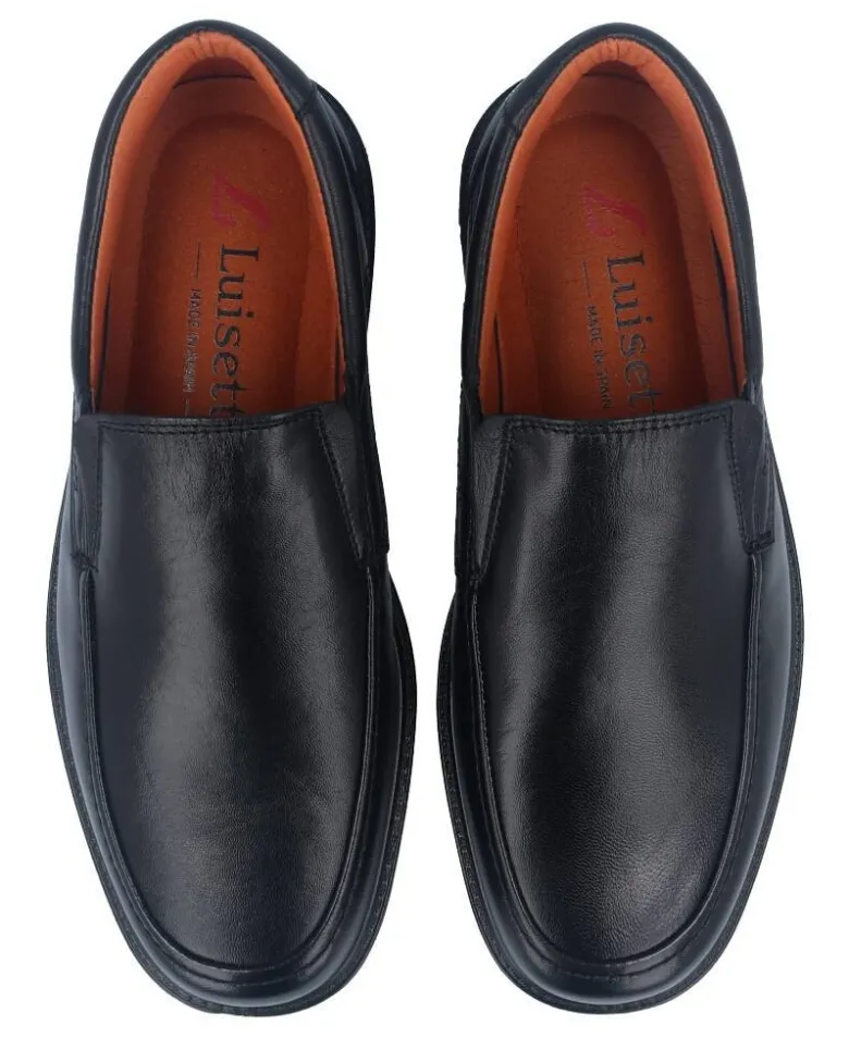 Zapatos para trabajar Luisetti Confort Step 0106 negro