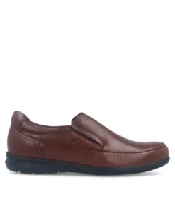 Zapatos planos sin cordones Fluchos Luca Slip On 8499 marrón